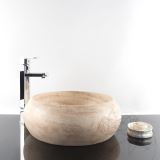 Bathroom Sink - Classic Travertine RS 21, 42 x 15 cm