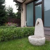 Padang Yellow Granite (40 x 40 x 70 cm) - Freestanding Water Fountain