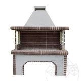 Gratar Harmony Chocolate Mare placat cu caramida refractara