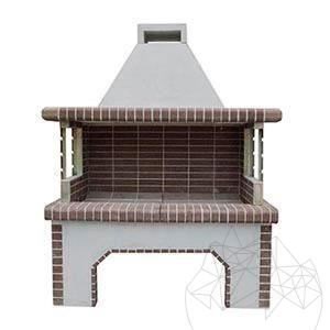 Gratar Harmony Chocolate Mare placat cu caramida refractara