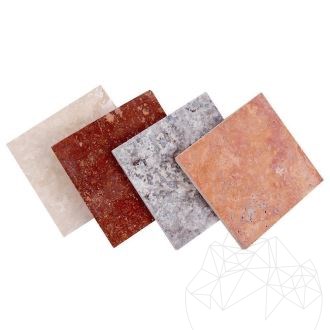 Exhibition - Special Pieces Travertine Latte Polisat (Countertops / Steps / Glazing)