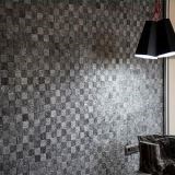Black Dizzy Scratched Marble Mosaic