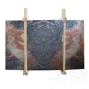 Aphrodite Polished Marble Slabs, 2 cm (Bookmatch Pattern) - Special Order Product