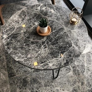 Tundra Grey Polished Marble cut-to-size slabs, 3 cm