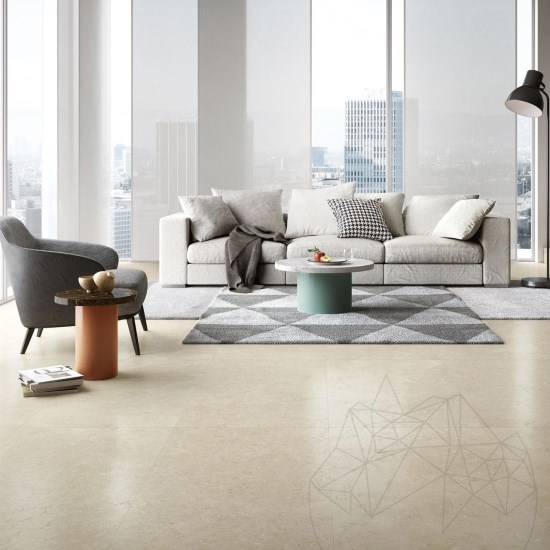 Astoria Brushed Limestone, 61 x 30.5 x 1 cm