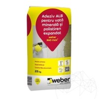 Adhesive for mineral wool & expanded polystyrene - Weber R40 Max²