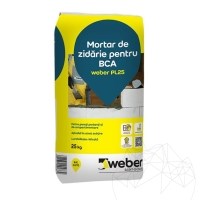 Masonry mortar for AAC blocks - Weber PL25