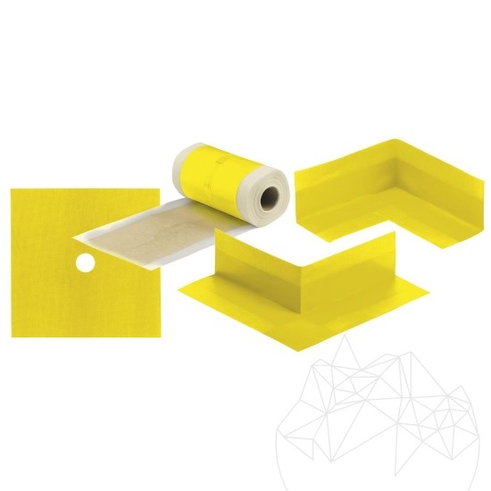 Insulation bands for underlay system - Weber Tec 828 DA outside corner profile