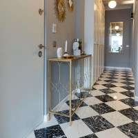 Thassos Polished Marble, 30.5 x 30.5 x 1 cm (Beveled Edges) - Economy