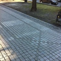 Anthracite 4 Sides Cut Granite Cobblestone, 10 x 10 x 5 cm