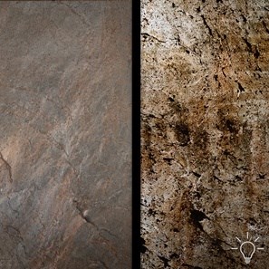Translucent Flexible Slate SKIN 2mm - Copper, 210 x 105 cm | Ambient Lighting, Indoor & Outdoor