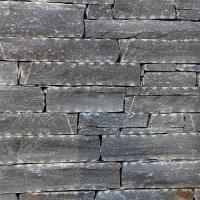 Rock Face Flat Black Slate