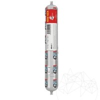 Soudal FIX ALL High Tack Black - SKIN Flexible slate adhesive 600 ml