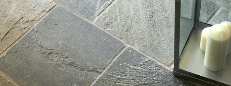 How to remove grout stains from natural stone flooring