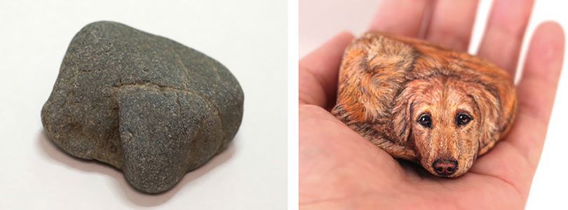 Japanese sculptor Akie Nakata and her realistic natural stone animals