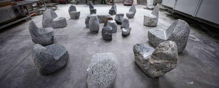 Designers who conquered the world: Max Lamb and his granite chairs