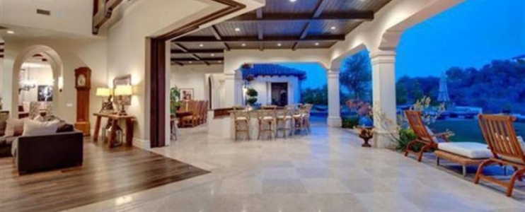 What is travertine?