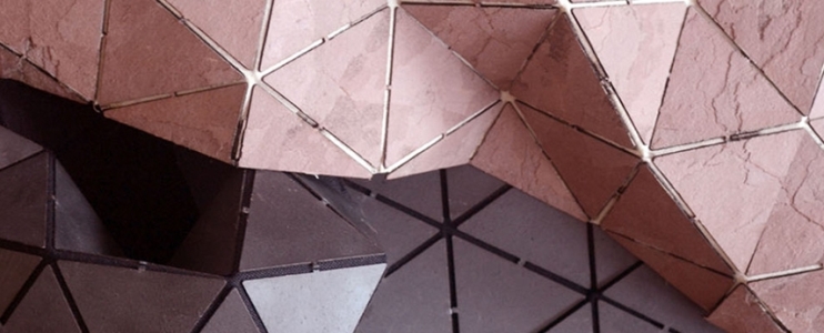 The free stone: Dominik Raskin and his SKIN Flexible Stone Rug 