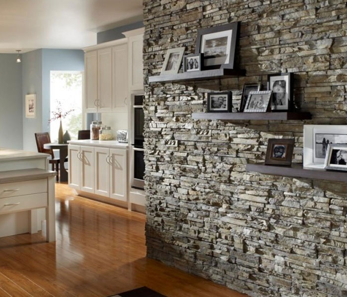 5 Decoration projects with splitface cladding | Exterior to interior and rustic to modern