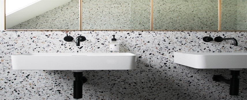 4 Bathroom terrazzo design ideas