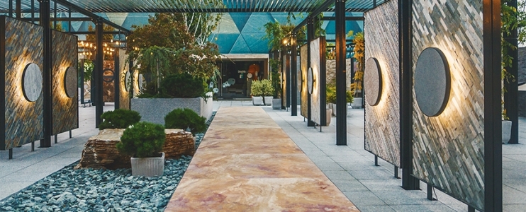 Stone story continues in our new Pavilion