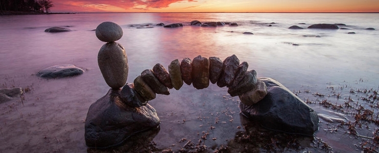 The art of rock stacking and its spiritual meaning