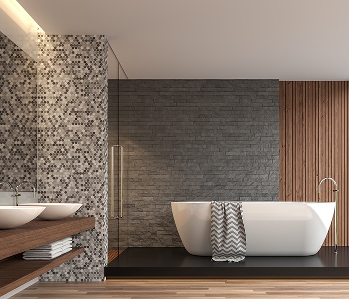 How to Renovate the Bathroom Without Ceramic Tiles