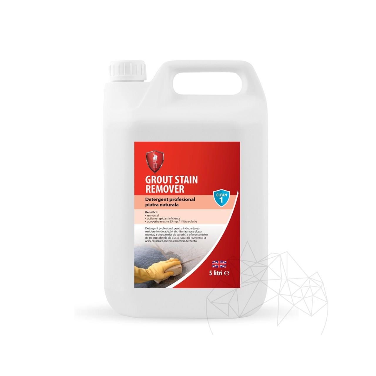 LTP Grout Stain Remover 5L Profesional remover (cement, grout