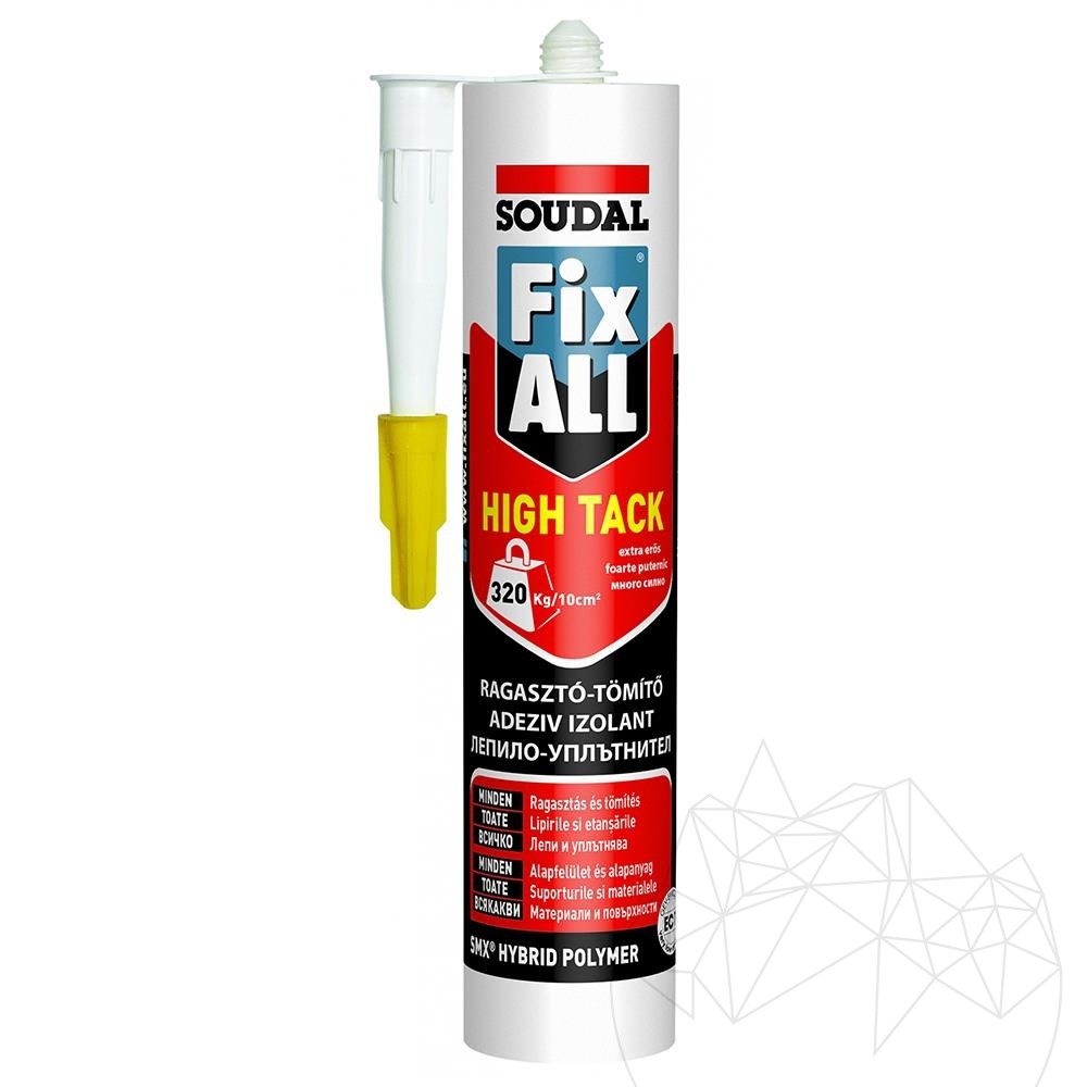 Soudal FIX ALL - SKIN flexible slate adhesive 290 ml - PIATRAONLINE.com