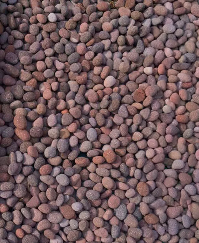 Lava Red Pebbles Bag 20 kg