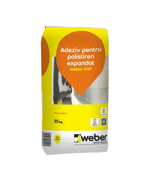 Weber P37 25 Kg - Polystyrene insulating systems adhesive