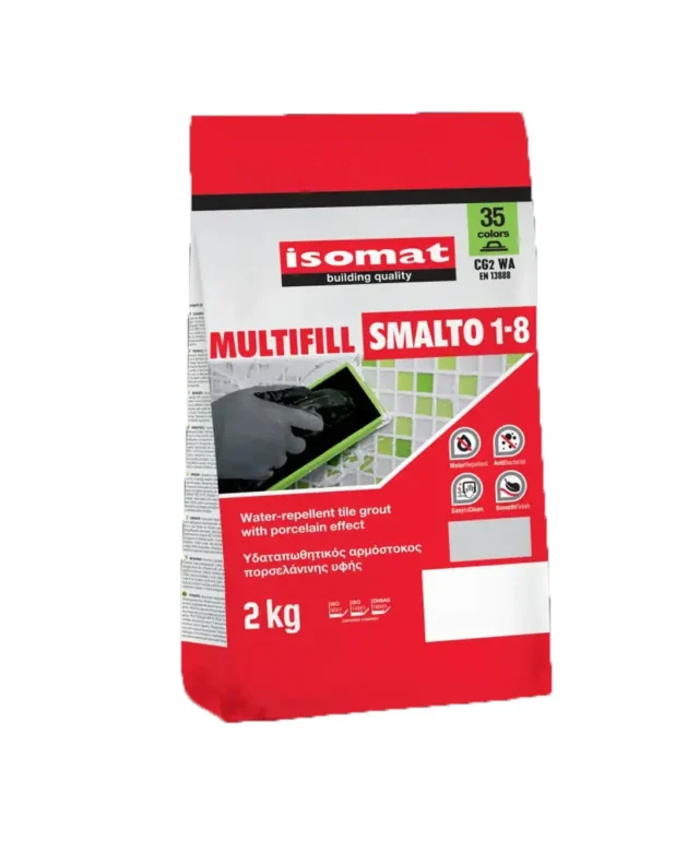 Floor grout - Multifill-Smalto, Joint Width 1-8 mm, 01 WHITE, 2 kg