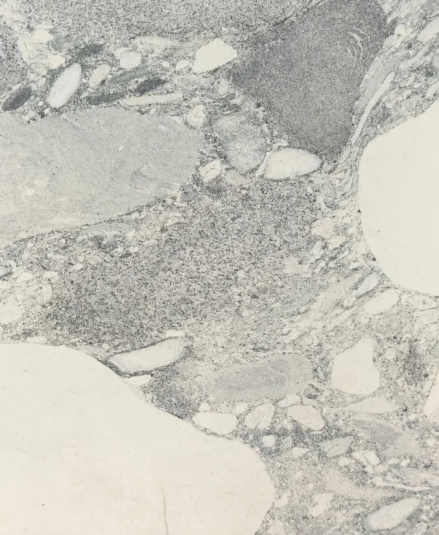 Flexible SKIN Marble - Pebble Rock, 244 x 122 cm | Stone for Walls, Furniture, Facades and Wet Areas