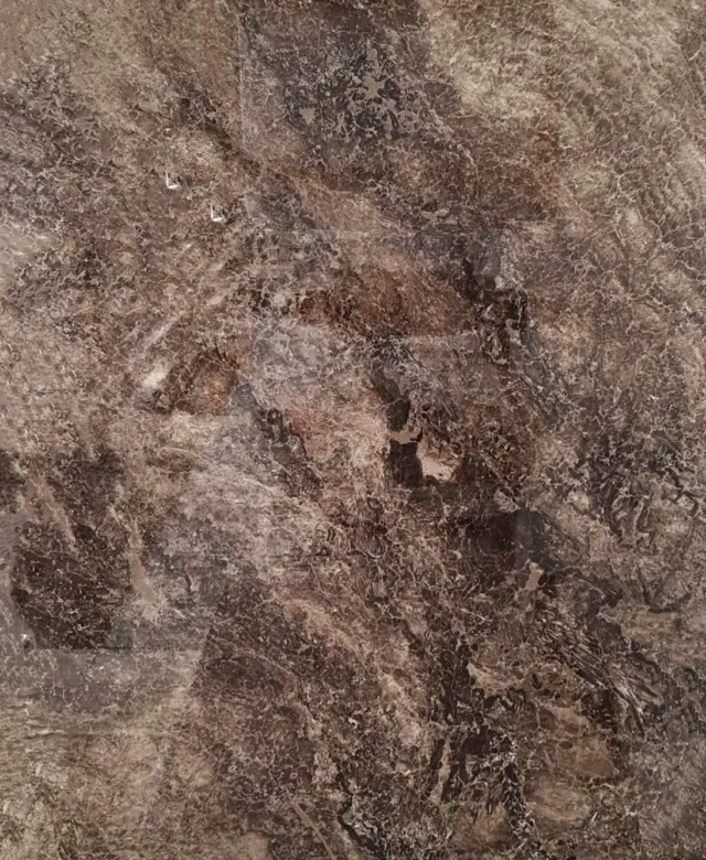 Coffee Brown Polished Marble Slab, 2 cm