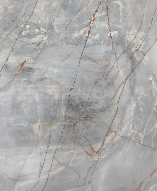 Fantastic Blue Polished Marble Slab, 2 cm