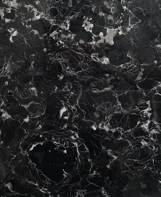 Marble Slab Saint Laurent Black Polished, 2 cm