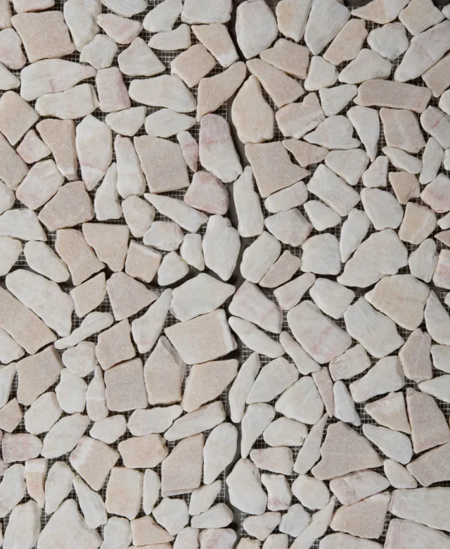 Onyx Tumbled Crazy Paving Mosaic