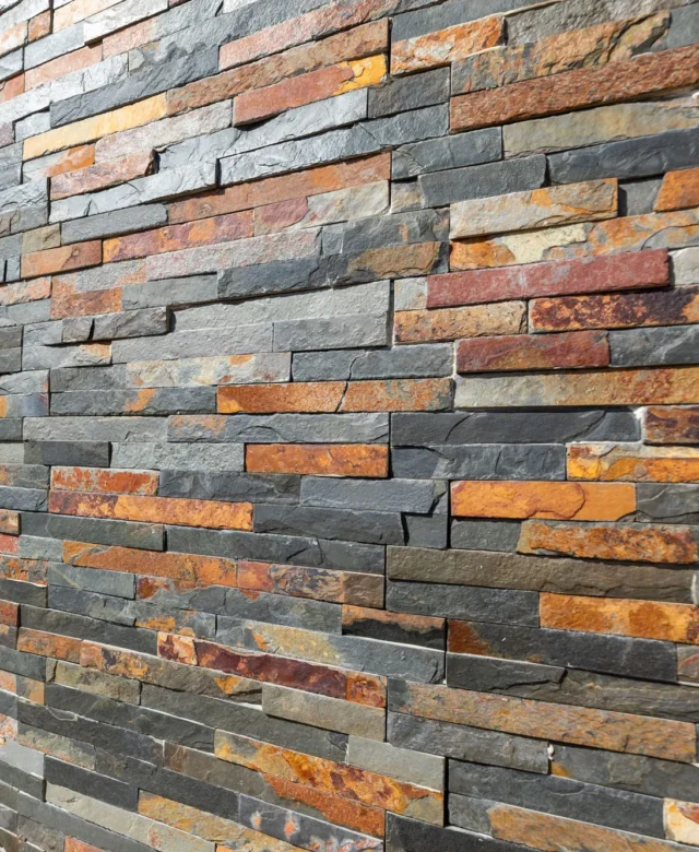 Mini Multi "Z" Slate Wall Cladding Panel 15 x 60 x 0.8-1.2 cm