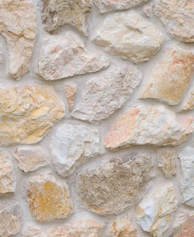 Marmura Poligonala Rock Face Yellow