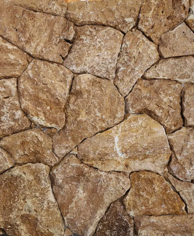Exterior Stone Cladding Travertine Rock Face Noce