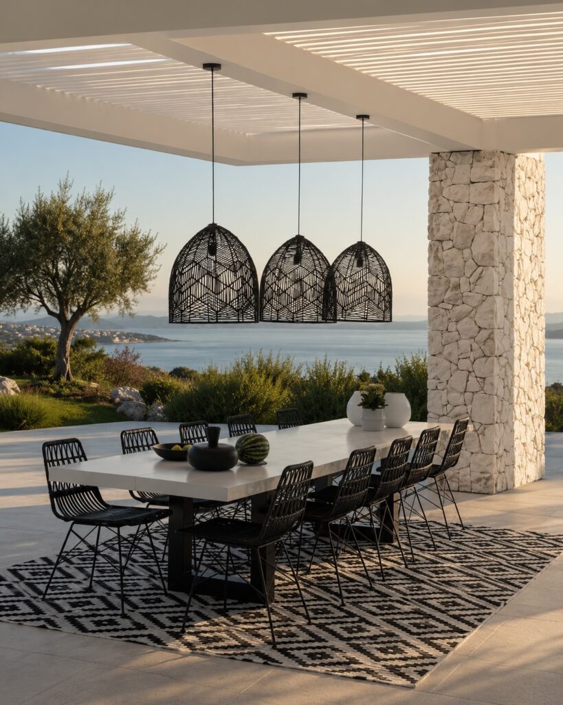 Vintage Thassos Polygonal Marble