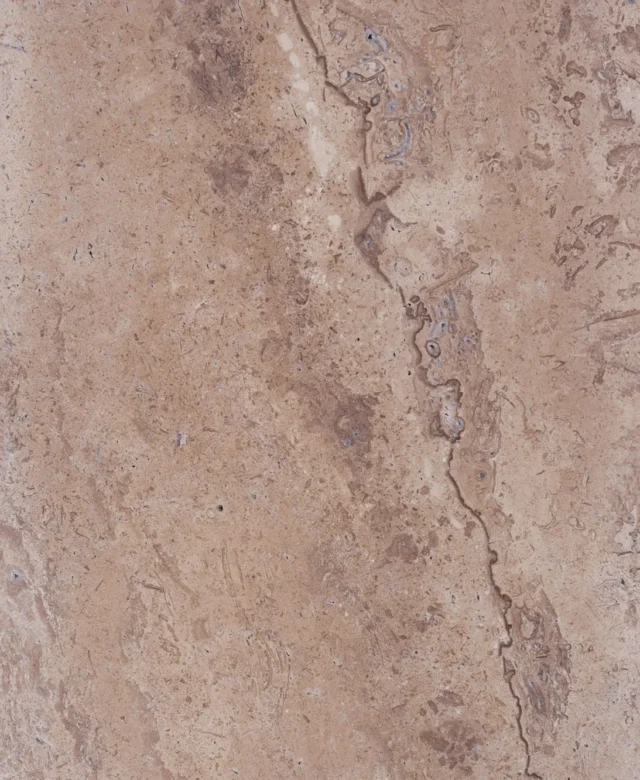 Latte PREMIUM Brushed Travertine, 61 x 30.5 x 3 cm