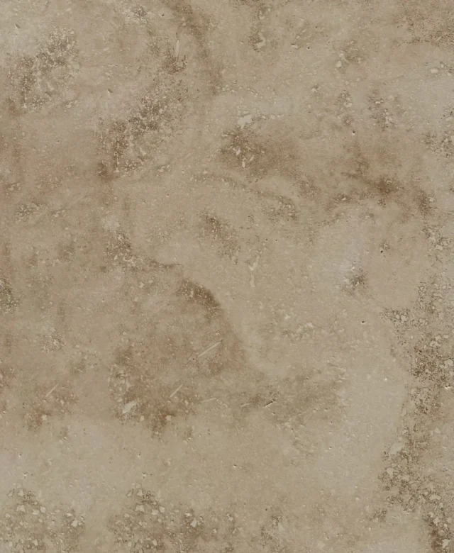 Classic Cross Cut Brushed & Chiseled Edge Travertine Filled French Pattern Set 1.2 cm